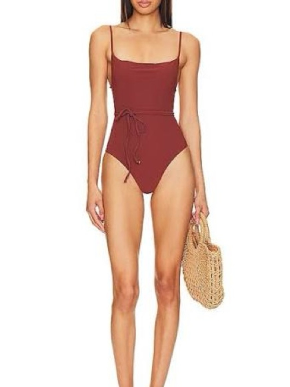 Anemos KM Tie One piece in rust brown